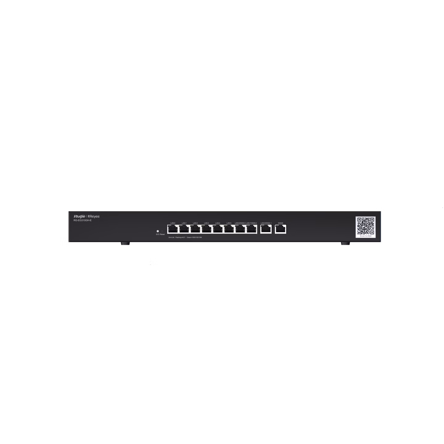 Ruijie Reyee RG-EG310GH-E, Reyee 10-Port High-Performance Cloud Managed Office Router - Image 2