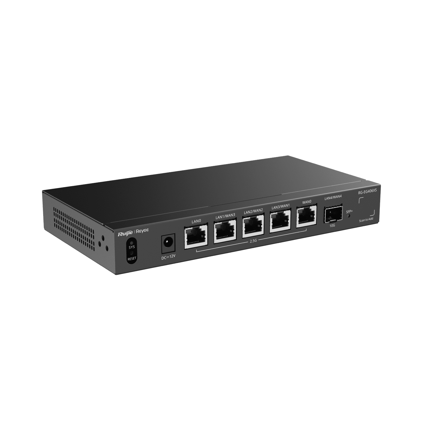 Ruijie Reyee RG-EG406XS 2.5G cloud router product view 4