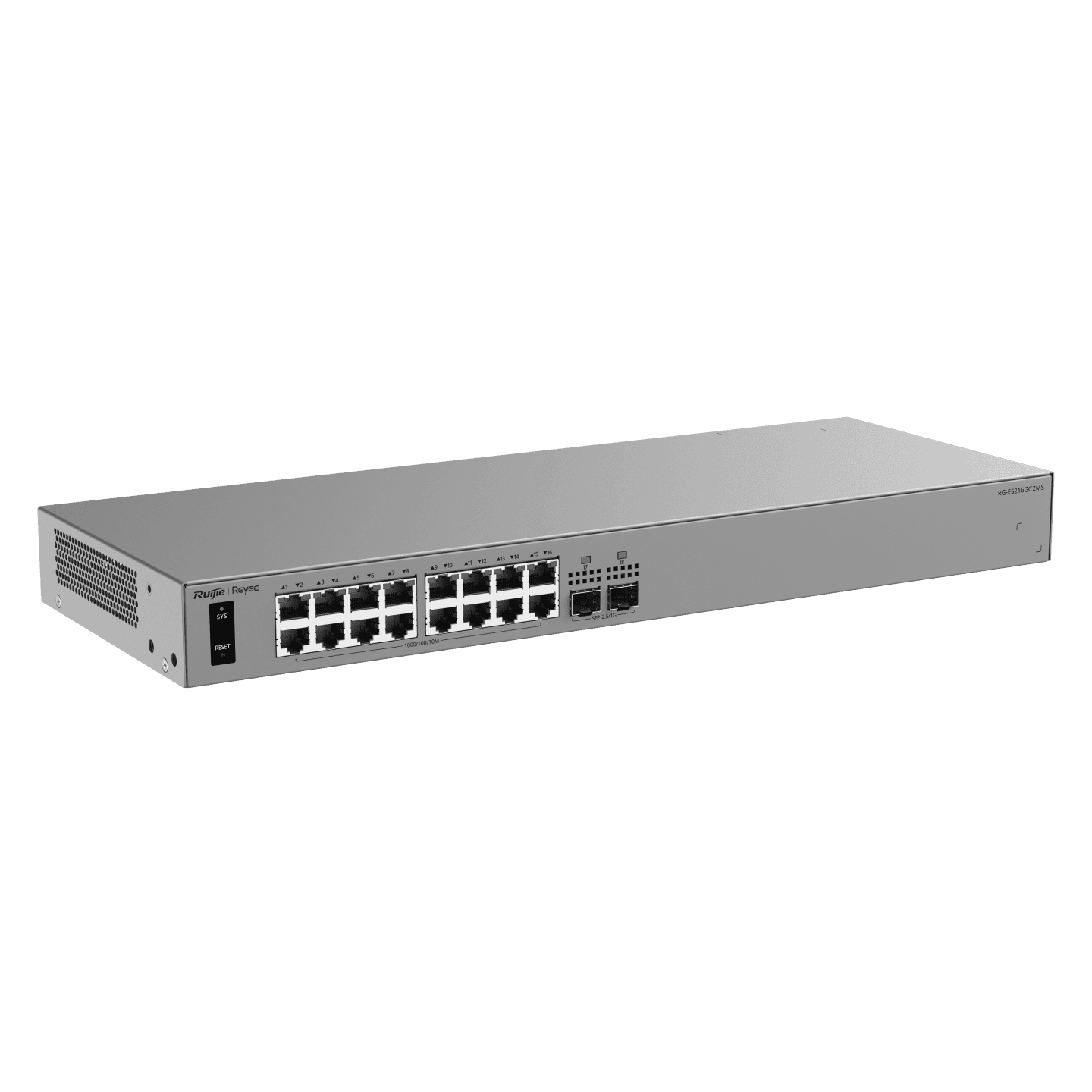 Ruijie Reyee RG-ES216GC2MS 16-Port Gigabit Smart Cloud-Managed Non-PoE Switch - Image 2